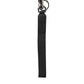 Dolce & Gabbana Black Blue DG Logo Polyester Brass Holder Keychain Keyring