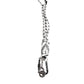 Dolce & Gabbana Black White Polyester Tape String DG Logo Keychain Keyring