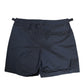 Dolce & Gabbana Navy Blue Polyester Pinstripe Men Shorts Swimwear