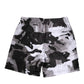 Dolce & Gabbana Black White Camouflage DG Logo Men Swimwear