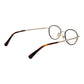 Max Mara Brown Metal Glasses (Frames)