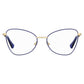 Moschino Blue Metal Glasses (Frames)
