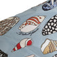 Dolce & Gabbana Blue Seashell Print Nylon Men Shorts Swimwear