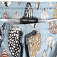 Dolce & Gabbana Blue Seashell Print Nylon Men Shorts Swimwear