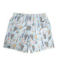 Dolce & Gabbana Blue Seashell Print Nylon Men Shorts Swimwear