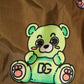 Dolce & Gabbana Brown Multicolor Teddy Bear Men Shorts Swimwear