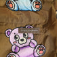 Dolce & Gabbana Brown Multicolor Teddy Bear Men Shorts Swimwear