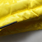 Dolce & Gabbana Yellow Nylon Logo Puffer Bomber Men Jacket