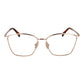 Max Mara Rose Gold Metal Glasses (Frames)