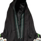 Dolce & Gabbana KING Black Orchid Floral Crown Logo Hoodie Sweater