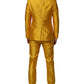 Dolce & Gabbana Yellow 2 Piece Silk Blend Men Suit SICILIA
