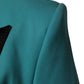 Dolce & Gabbana Cyan 3 Piece Wool Silk Blend Suit SICILIA