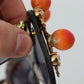 Dolce & Gabbana DG4283B Acetate Crystals Orange Appliques Sunglasses