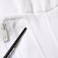 Dolce & Gabbana White Corset Stretch Cotton Top T-shirt