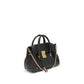 Thom Browne Gray Calf Leather Bos Taurus Handbag