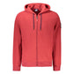 Norway 1963 Red Polyester Men's Hooded Sweatshirt