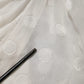 Dolce & Gabbana White Polka Sheer Silk Bow Tie Shirt Blouse Top