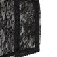 Dolce & Gabbana Black Lace Polka Dot Mesh High Waist Underwear