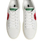 Dolce & Gabbana White Leather Rose Embroidery Low-Top  Shoes