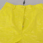Dolce & Gabbana Yellow High Waist Skinny Women Trouser Pants