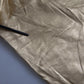 Dolce & Gabbana Gold High Waist Skinny Women Metallic Pants