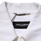 Dolce & Gabbana White Barcode Patch Utility Zip Jumpsuit Pants