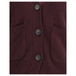 Lisa Yang Purple Cashmere Cardigan