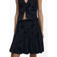 Desigual Black Polyester Women Skirt