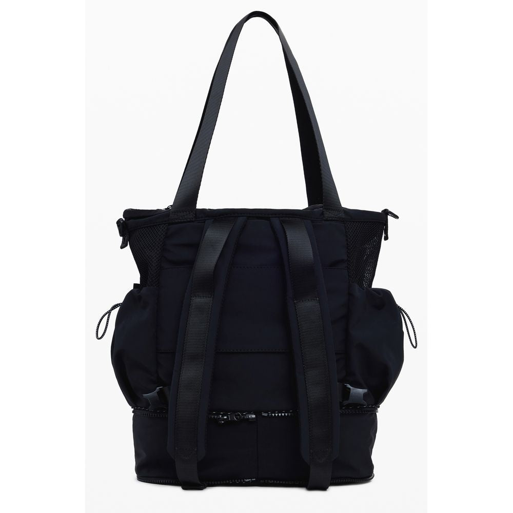 Desigual Black Polyester Women's Convertible Bag