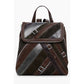 Desigual Marrone Poliuretano Women Backpack