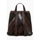 Desigual Marrone Poliuretano Women Backpack