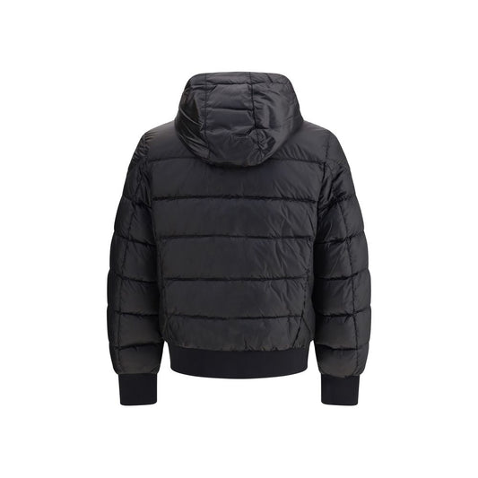 Parajumpers Black Polyamide Jacket Coat
