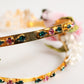 Dolce & Gabbana Gold Floral Tiara Pink Roses Crystal Crown Headband