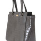 Kate Spade Grey Croc Embossed Leather Elissa Bristol Drive Tote Handbag Bag