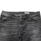 Dolce & Gabbana Black Gray Wash Slim Fit Straight Leg Denim Jeans
