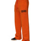 Dolce & Gabbana Orange Cotton DG VIB3 Logo Drawstring Sweatpants Pants