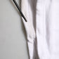 Dolce & Gabbana White Cotton Cargo Trousers Logo Patch Pants