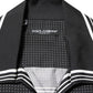 Dolce & Gabbana Black White StripeDot Print Casual Polo Shirt