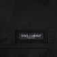 Dolce & Gabbana Black Cotton Cargo Jogger Sweatpants Pants