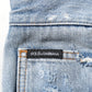 Dolce & Gabbana Blue Distressed Ripped Denim Trouser Jeans