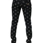 Dolce & Gabbana Black DG Monogram Cotton Skinny Denim Jeans