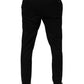Dolce & Gabbana Black Cashmere Dress Formal Men Trouser Pants