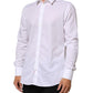 Dolce & Gabbana White Cotton MARTINI Men Formal Dress Shirt