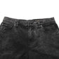 Dolce & Gabbana Black Cotton Mid Waist Denim Men Bermuda Short