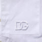 Dolce & Gabbana White Cotton MARTINI Bib Formal Dress Shirt