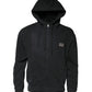 Dolce & Gabbana Black Logo FullZip Hooded Sweatshirt Sweater