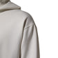 Dolce & Gabbana White Logo Hooded Men Sweatshirt  Sweater