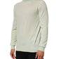 Dolce & Gabbana Light Green Logo TurtleNeck Pullover Sweater