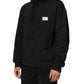 Dolce & Gabbana Black Logo FullZip Hooded Sweatshirt Sweater