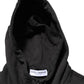 Dolce & Gabbana Black Logo FullZip Hooded Sweatshirt Sweater